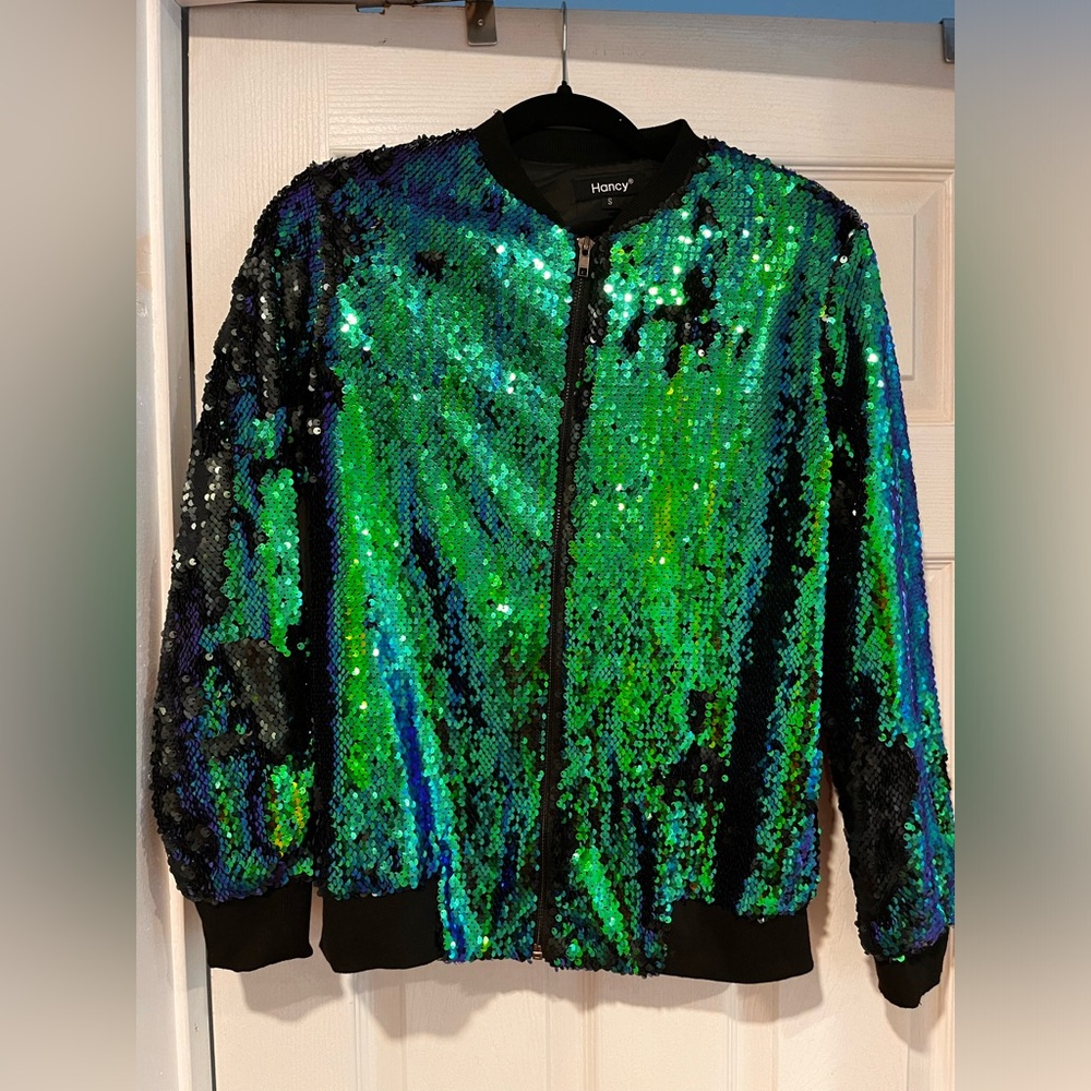 Sequin Bomber - image 1